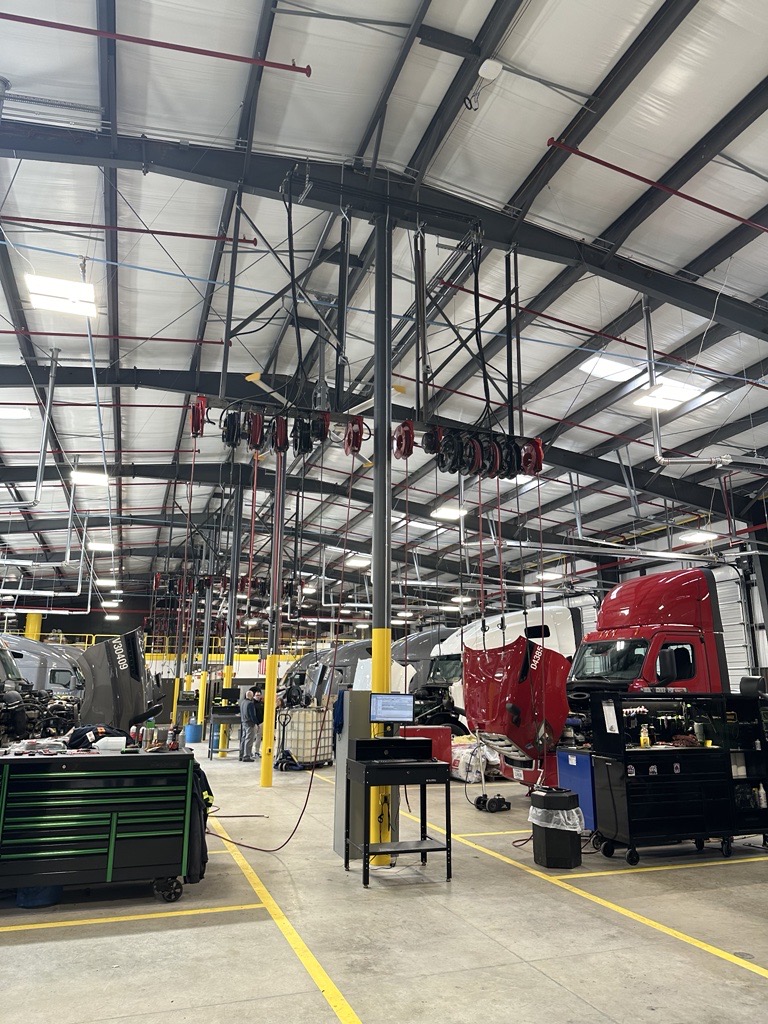 Central Ohio trucking terminal