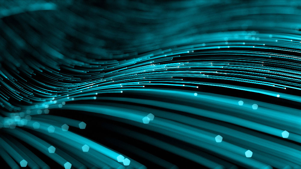Abstract cable lights